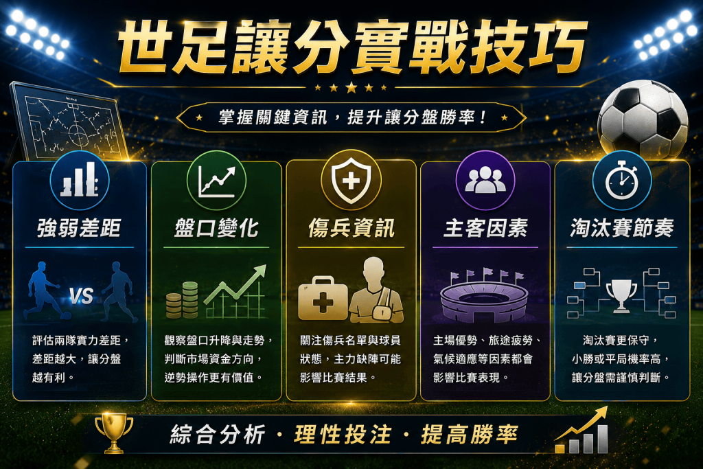 世足讓分盤實戰進階分析