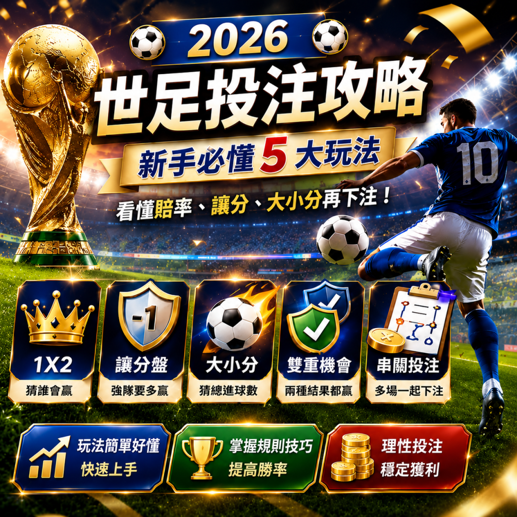 2026世足投注攻略