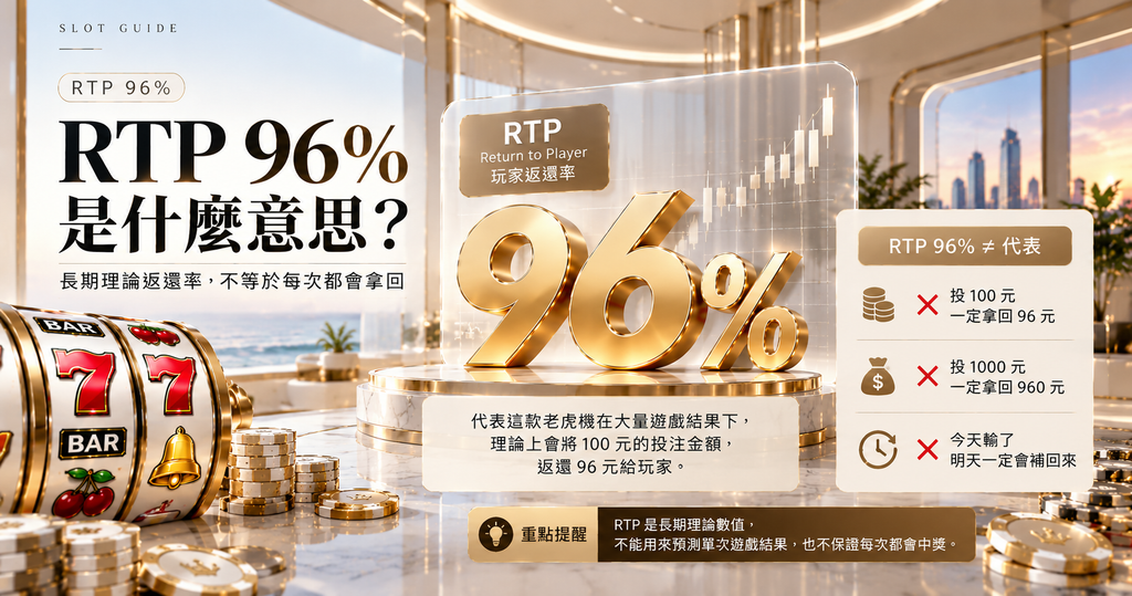 RTP 96%說明