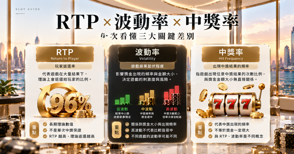 波動率與RTP關係